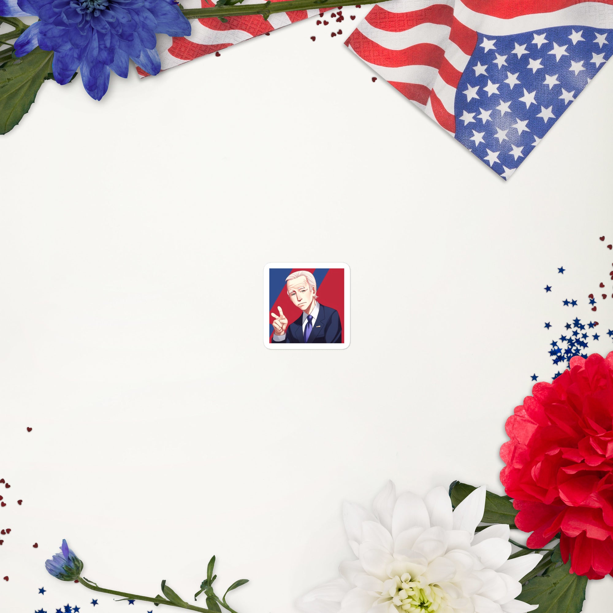 Bubble-free stickers - PeaceBiden