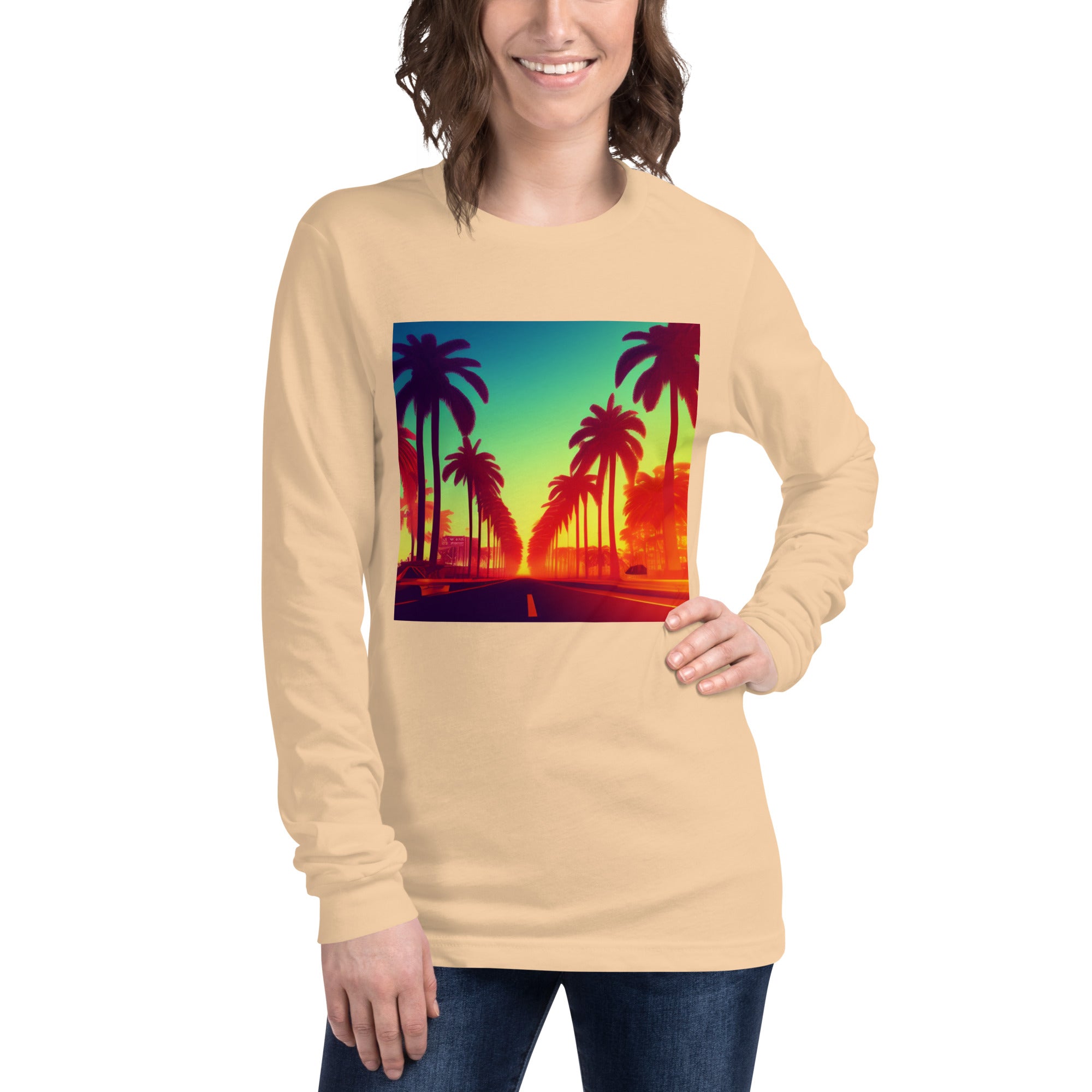 Unisex Long Sleeve Tee - Tropical Way