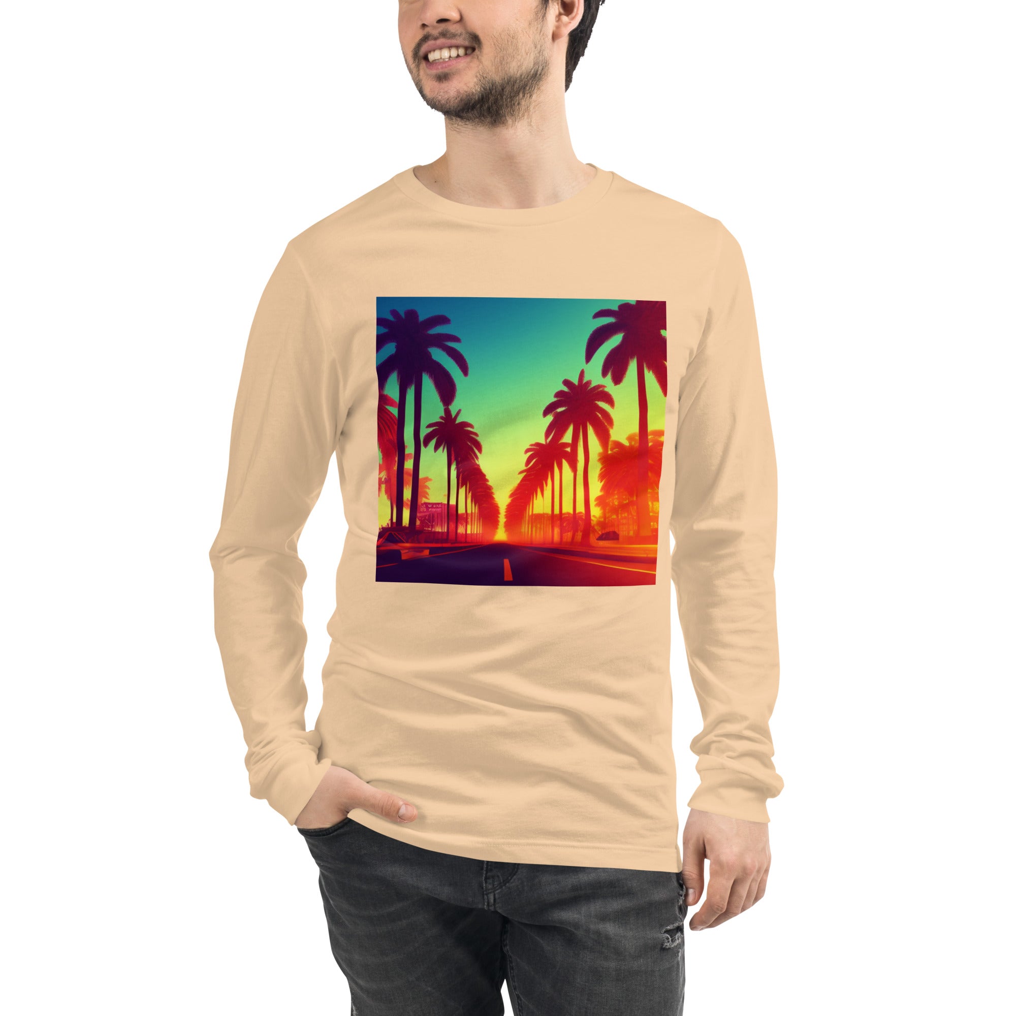 Unisex Long Sleeve Tee - Tropical Way