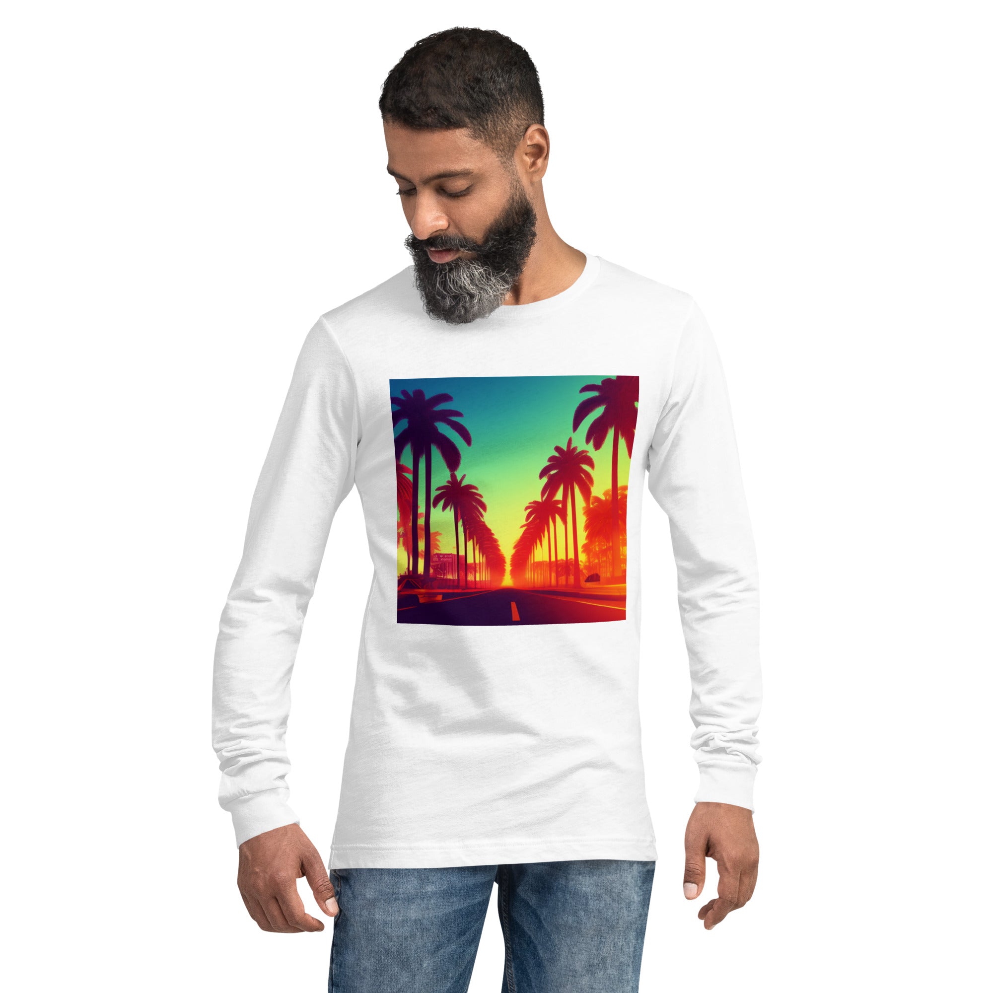 Unisex Long Sleeve Tee - Tropical Way